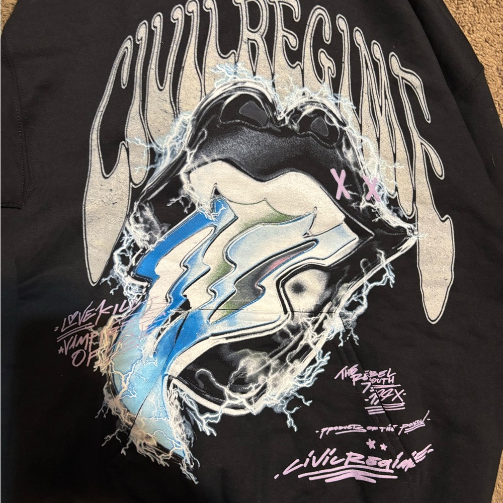 Civil Regime Graphic Hoodie